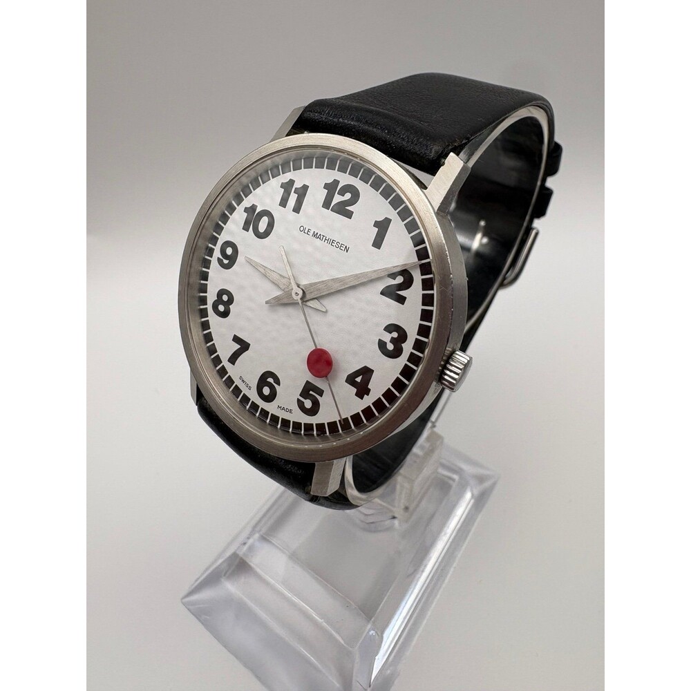 Ole Mathiesen Copenhagen – Rare "Red Dot" Design – Swiss Made